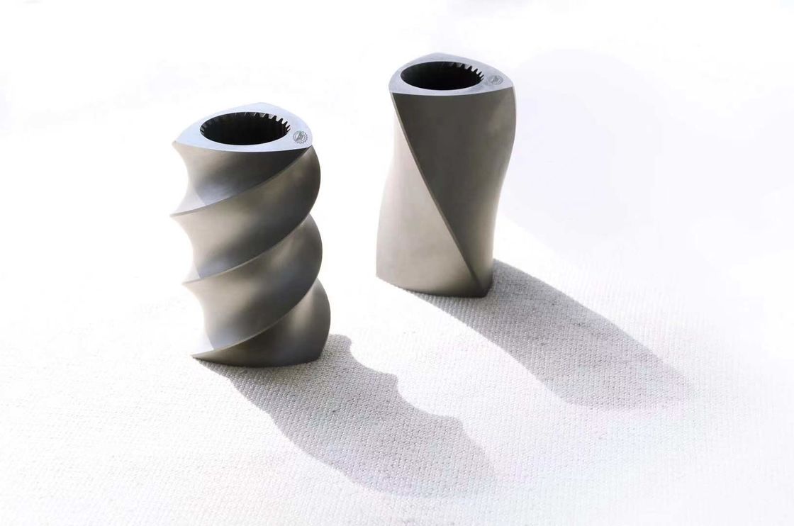 Blocos de transporte de alta resistência à corrosão para máquinas de extrusão de parafusos duplos