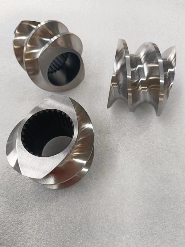 Blocos de transporte de alta resistência à corrosão para máquinas de extrusão de parafusos duplos