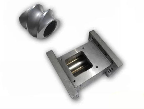 পরা-প্রতিরোধী 120 মিমি গর্ত ব্যাসার্ধ সমাবেশ স্ক্রু এবং প্লাস্টিকের এক্সট্রুডার খুচরা যন্ত্রাংশের জন্য ব্যারেল পেশাদার