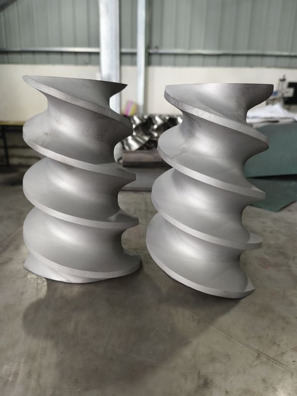 পরা-প্রতিরোধী 120 মিমি গর্ত ব্যাসার্ধ সমাবেশ স্ক্রু এবং প্লাস্টিকের এক্সট্রুডার খুচরা যন্ত্রাংশের জন্য ব্যারেল পেশাদার