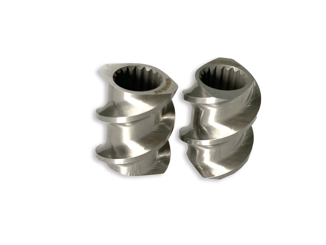 Пластиковая машина 58 мм с двойным винтовым экструдером прямоугольный сплин экструдером винтовые элементы с M 1