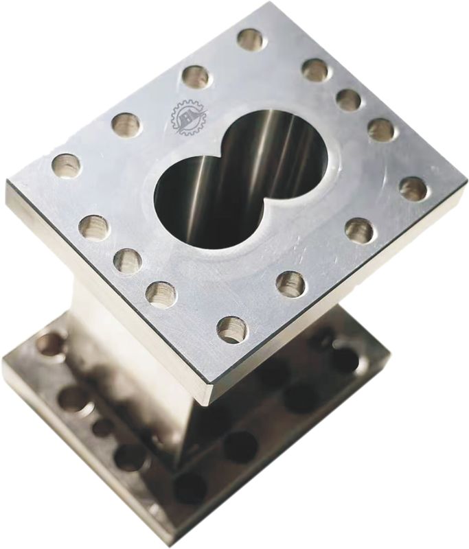 Schrauben und Fässer für die Verwendung in Pulvermaschinen der Metallfarbserie