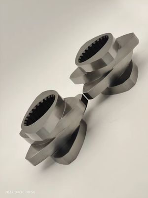 Extrusora de dois parafusos de alta precisão Barril Alta resistência à corrosão e resistência ao desgaste