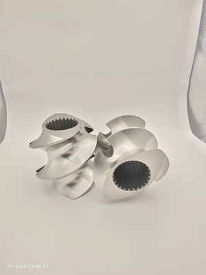 5.ZSK70 Partes de extrusoras de parafusos duplos Parafusos e barris