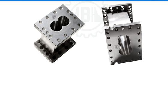 กระบอกสกรู extrusion จัดการเคลือบสูง กระบอกระบายน้ํา Twin Screw