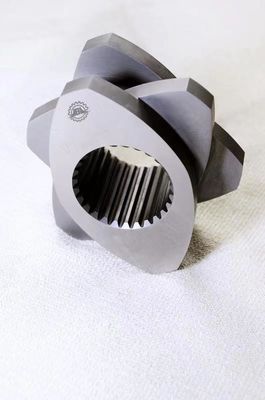 টুইন স্ক্রু এক্সট্রুডার স্ক্রু ব্লক 12 মিমি - 300 মিমি উচ্চ কাটিয়া এবং মিশ্রণযোগ্যতা