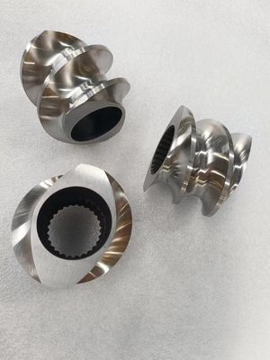 500kg/H - 1200kg/H Twin Screw Extruder Elements Element Screw ISO90001 Đối với chế độ Extruders
