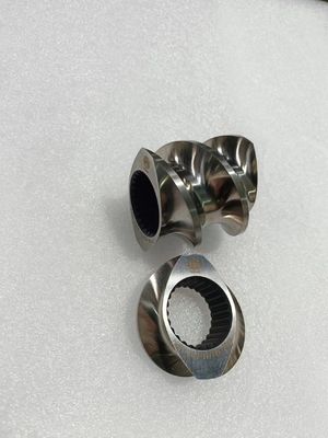 40 Mm Pitch Screw Element Incorporating Sand Blasting Polishing Technique Providing Reliability in Heavy Duty Industrial