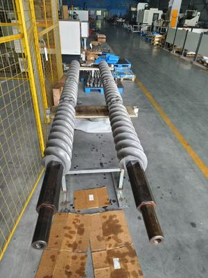 Involve Inner Spline Twin Screw Extruder Shaft dengan panjang yang dapat disesuaikan