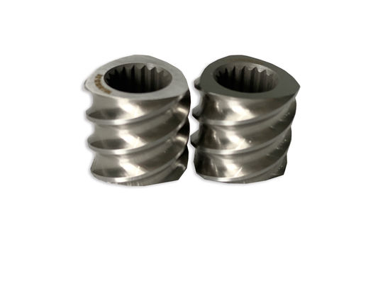 उच्च परिशुद्धता पिघलने क्षेत्र तत्व OEM जुड़वां पेंच extruder भागों WR13/SAM26
