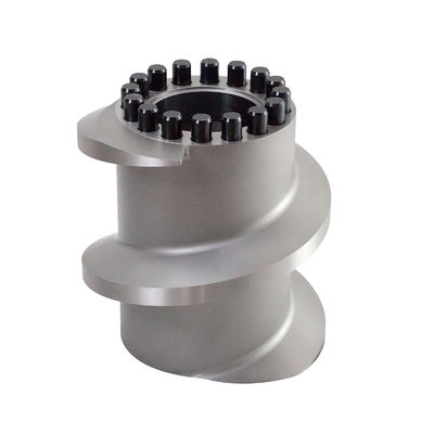 Andritz EX1021 Evcil hayvanları beslemek için vida elemanları özelleştirilmiş boyut ve metal rengi