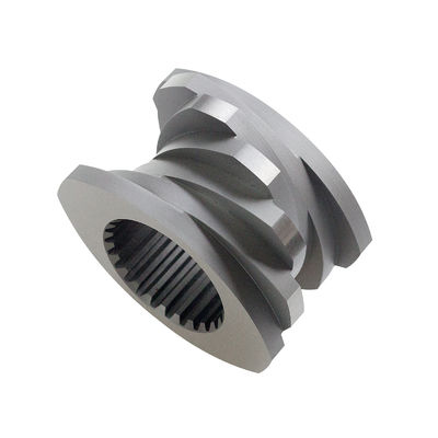 コペリオン ZSK170 エクストルーダースクリューエレメントとペトロケミカル用ネーディングブロック